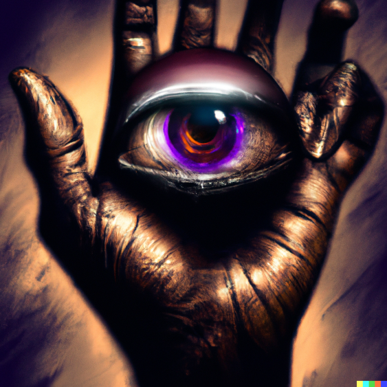 DALLE Hand Eye