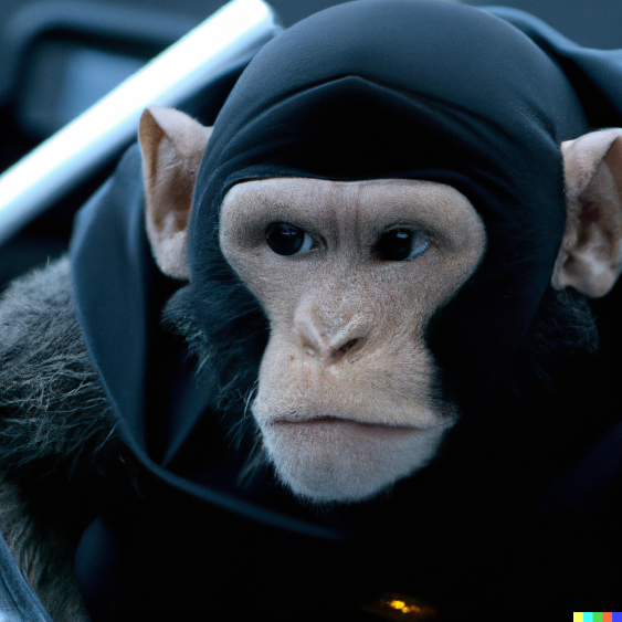 DALLE Monkey Movie 4