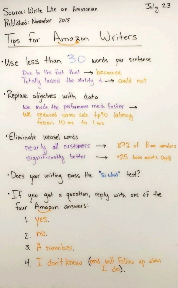 Amazon Writing 1