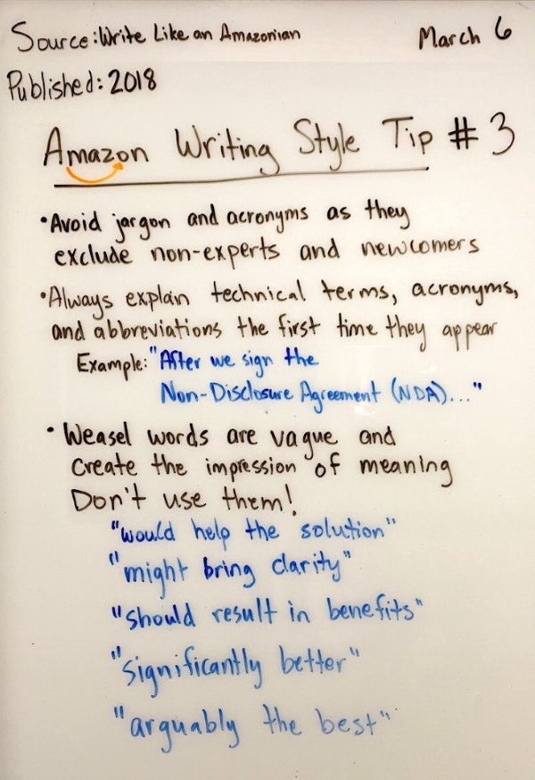 Amazon Writing 3