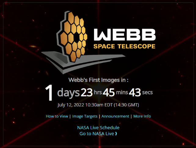 JWST Countdown