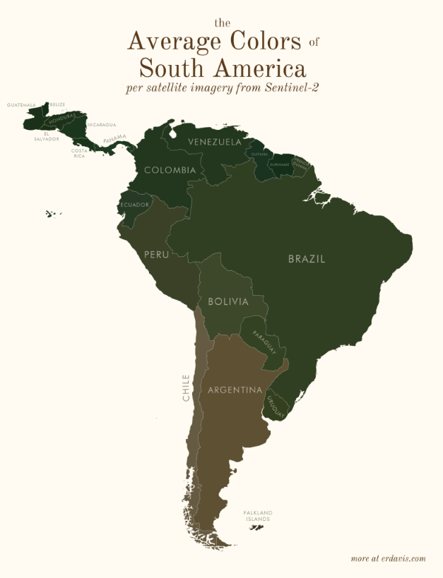 South America Colours